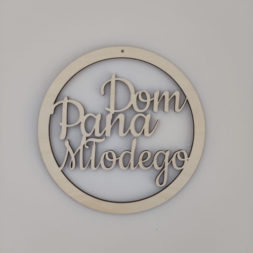 drewniana obręcz dom panny młodej