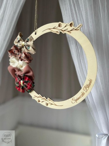 okrągły organizer na spinki do włosów