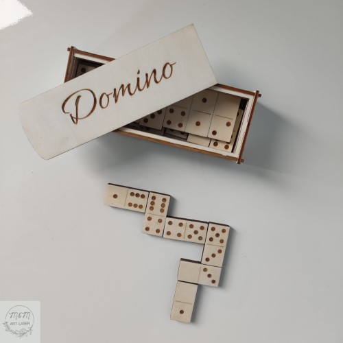drewniana gra sensoryczna domino