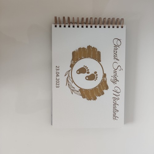 album na chrzest urodziny z personalizowacją
