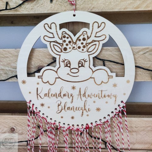 personalizowany kalendarz adwentowy dla dzieci